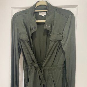 Loft Lightweight Green Jacket